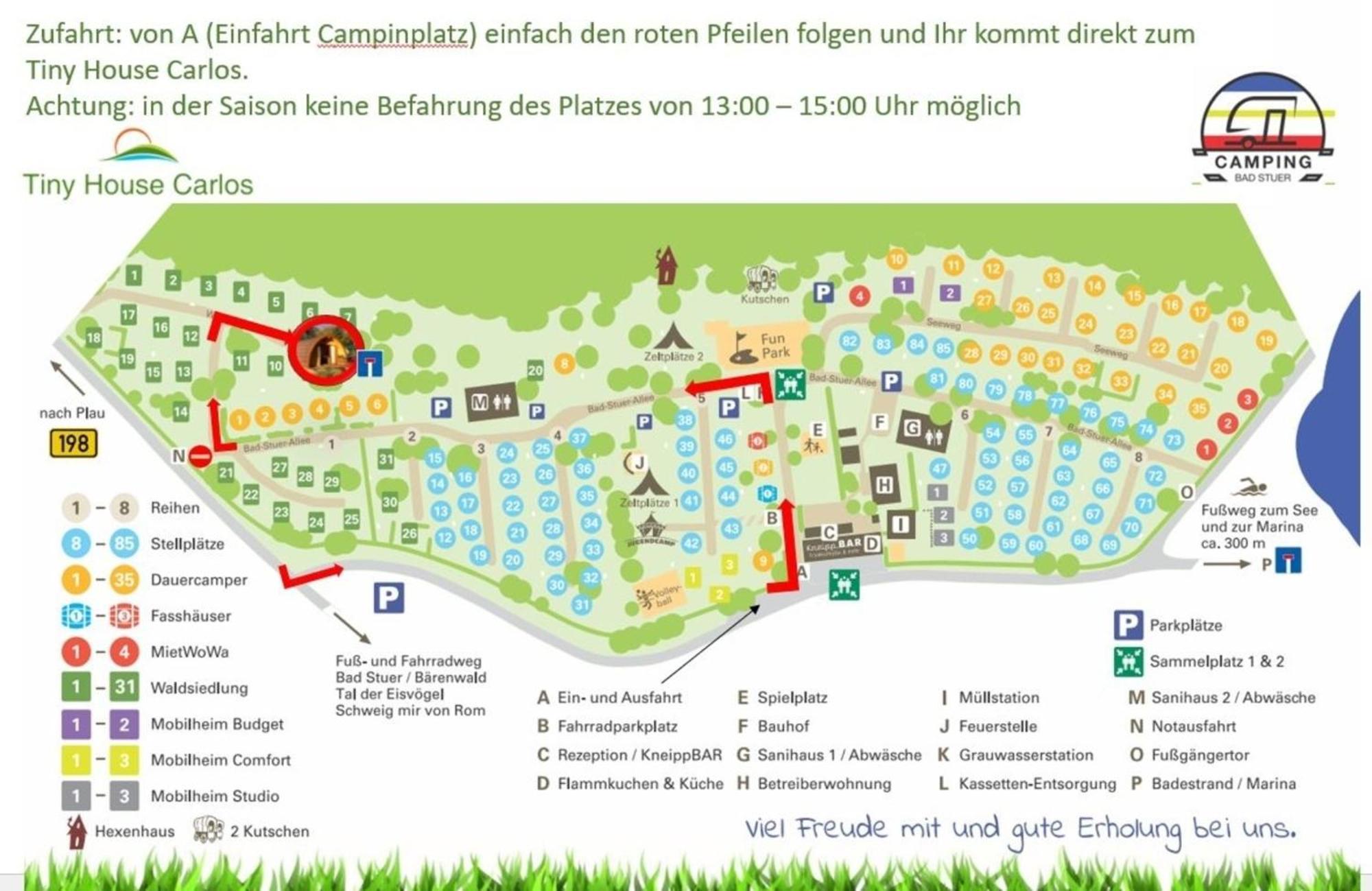 Tiny House Carlos - Zauberhaftes Camping-Pod Stuer Exterior foto